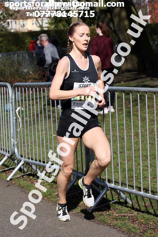 Senior womens Northern 6 Stage Road Relay Champs., Birkenhead Park. Photo: David T. Hewitson/Sports for All Pics